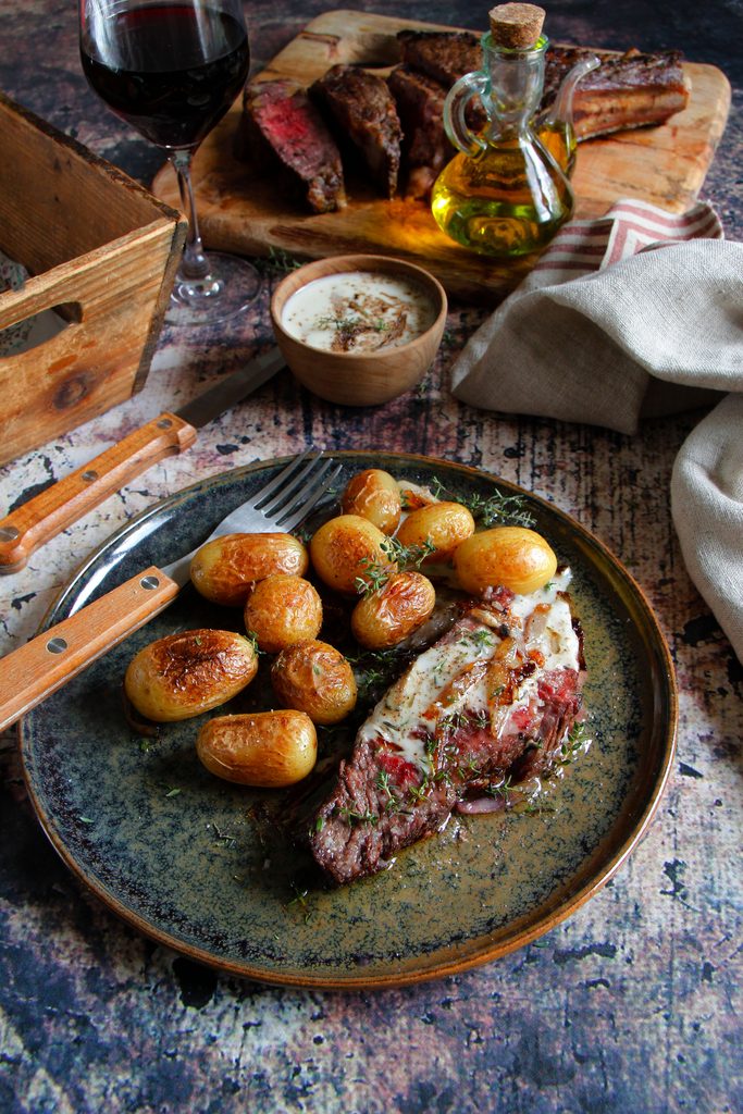 Home côte de boeuf à la sauce roquefort3 copie