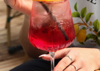 Home campari spritz